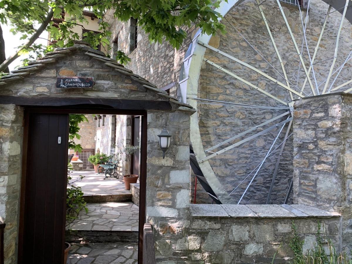 Palio Eleotrivio Guesthouse Agios Lavrentios Exteriör bild